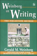 Book Cover Image - Weinberg On Writing